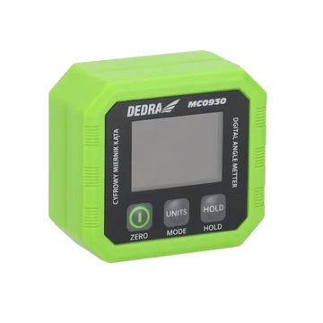 Digitális szögmérő, digitális szögmérő 3.7V, 4x90 fok DEDRA MC0930