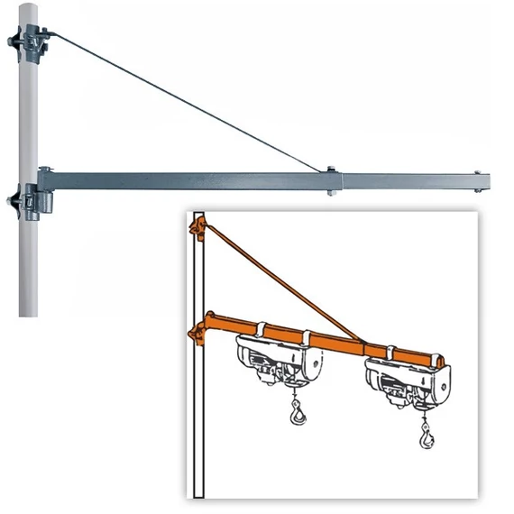 Csörlőállványelektomos csörlőhöz, 600kg/250mm, 300kg/1100mm