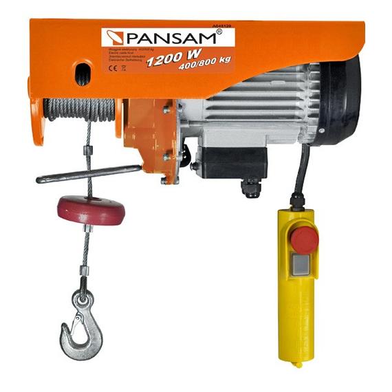 Elektromos csörlőemelő 1200W, 400/800kg  A045120