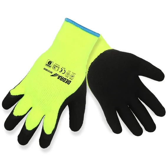 Téli védőkesztyűk DEDRA BH1018R10 méret 10, akril+latex