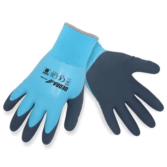 Téli védőkesztyűk DEDRA BH1019R11 méret 11, akril+latex