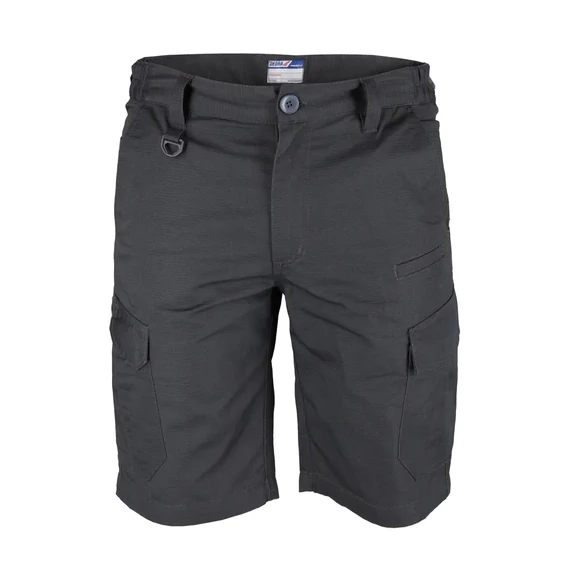 Munkás rövidnadrág, rövid munkásnadrág, DEDRA BH31BST-S, rip-stop + spandex, méret S, súly 220g/m2, szürke