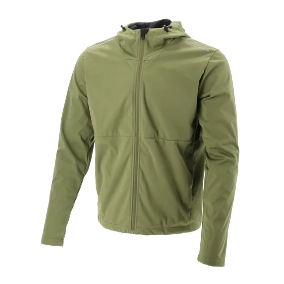 Férfi kapucnis dzseki DEDRA BH63B01-XXXL, könnyű, XXXL méret, membrán, zöld