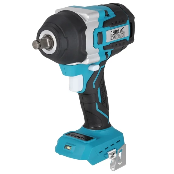 DED7166 Kefe nélküli akkumulátoros ütvecsavarozó 850/1100Nm DEDRA SAS+ALL , 1/2" befogás, 18V