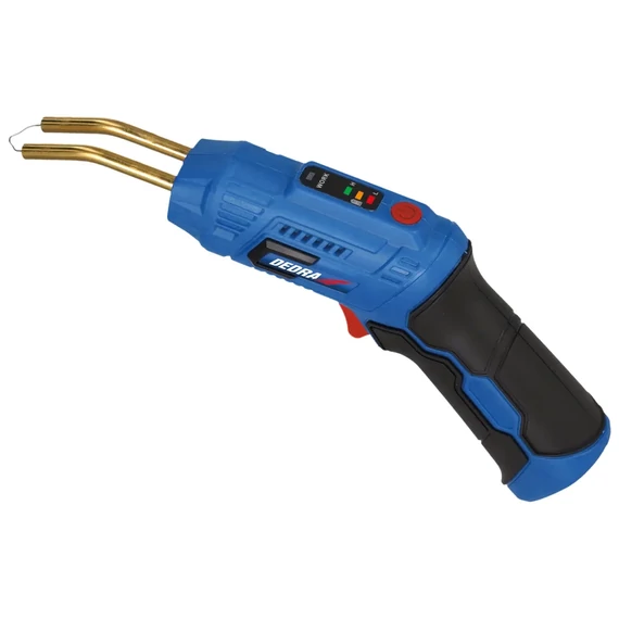 Vezeték nélküli műanyag hegesztő DEDRA DED7524, 4V, 600ºC, 200 tűzőkapocs a csomagban