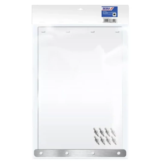 Talajtömörítő lenyomat méret 550x420, fekete gumialjazat,  DED88302