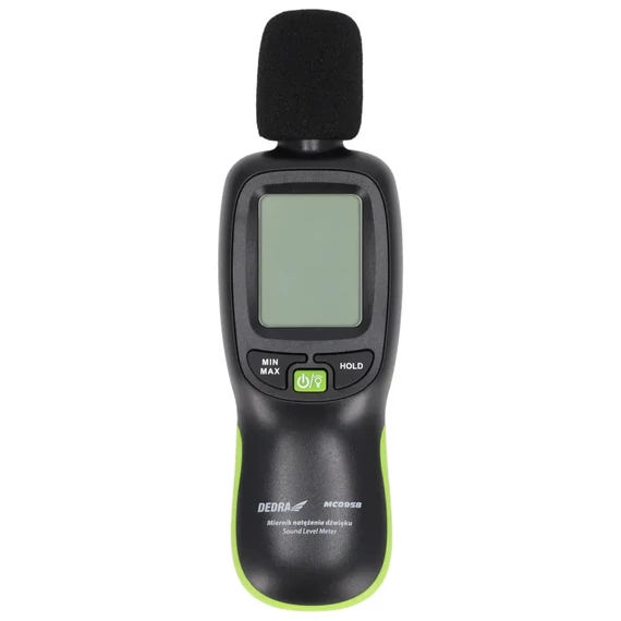 Hangintenzitásmérő, decibel mérő, szonométer DEDRA MC0958