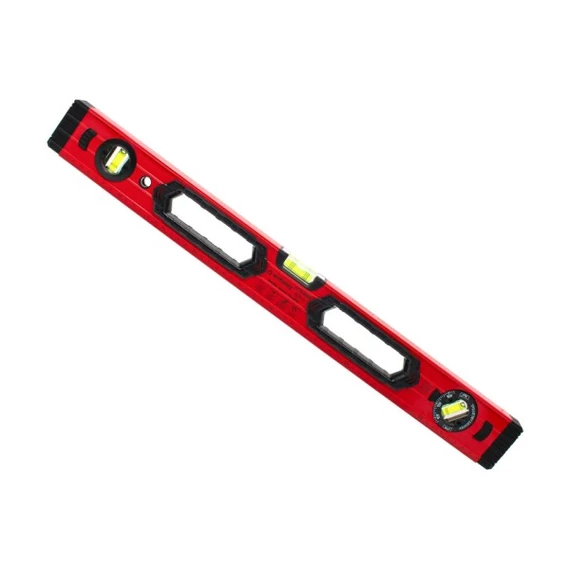 Vízmérték mágneses forgatható 3 libellával 800mm  HT-SL800B