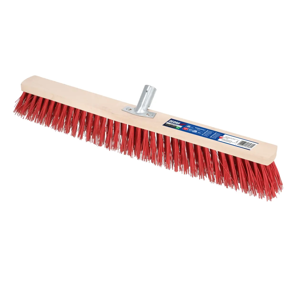 Széles utcai seprű 50 cm fém tartóval, DEDRA 80C182
