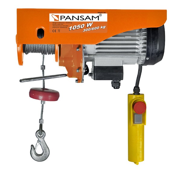 Elektromos csörlőemelő 1050W, 300/600kg  A045110