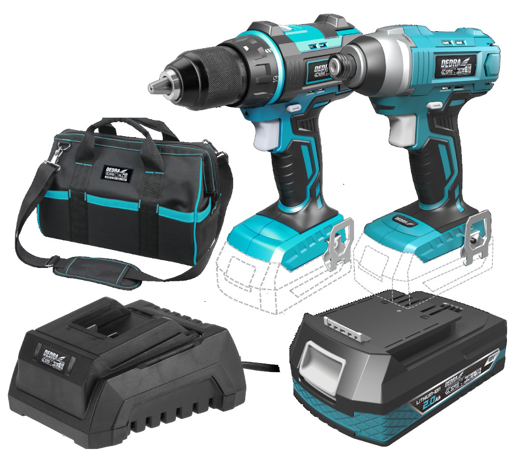 Készlet Dedra SAS+ALL DED7041+DED7045+DED7032 + DED7038+DED7001  /DED7018/