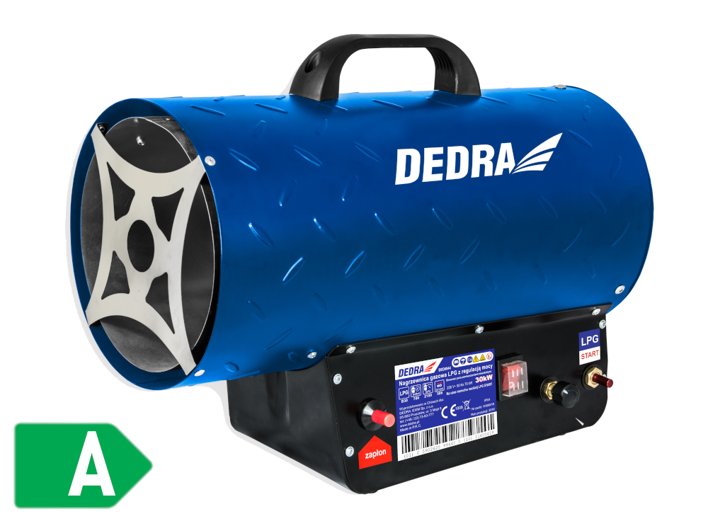 Gáz hőlégfúvó 18-30kW  DED9944